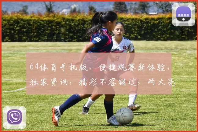 64体育手机版，便捷观赛新体验，独家资讯，精彩不容错过，两大亮点，一触即达